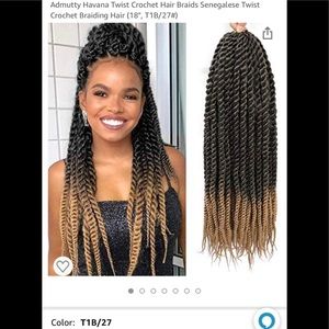NEW Havana Twist Crochet Hair- 4 Packs